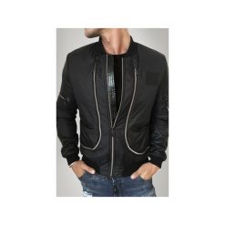 Kurtka UZI 2. Czarne kurtki męskie marki Guns&tuxedos, xl, bez wzorów, z tkaniny, klasyczne, bez kaptura. Za 699,00 zł.