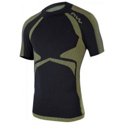 Koszulki sportowe męskie: One Way Koszulka Męska Master Shirt Black/Yellow S-M