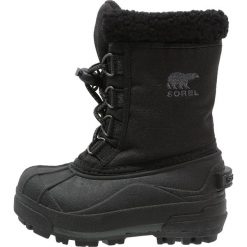 Sorel CUMBERLAND Śniegowce black. Czarne buty zimowe damskie Sorel, z materiału. Za 269,00 zł.