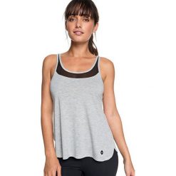 Roxy Panie Rękawów Meaning Of Soul Tank Heritage Heather erjkt03441-Sgrh (Rozmiar M). Brązowe bluzki sportowe damskie marki Roxy, m. W wyprzedaży za 95,00 zł.