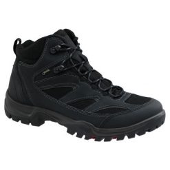 Ecco Xpedition Iii Gtx 81116453859 42 Czarne. Czarne buty sportowe męskie marki ecco, ze skóry, bez zapięcia. W wyprzedaży za 449,99 zł.