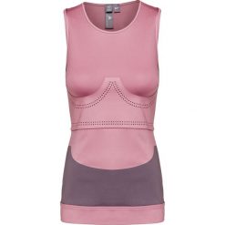 Top ADIDAS BY STELLA McCARTNEY FITSENSE+ TANK. Różowe topy damskie adidas by Stella McCartney, bez wzorów, ze skóry, bez kołnierzyka. Za 360,00 zł.