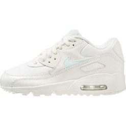 Nike Sportswear AIR MAX 90 Tenisówki i Trampki sail/igloo. Białe trampki dziewczęce Nike Sportswear, ze skóry. W wyprzedaży za 359,20 zł.