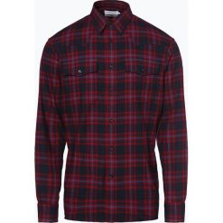 Calvin Klein - Koszula męska, niebieski. Niebieskie koszule męskie marki Calvin Klein, m, z dekoltem karo. Za 399,95 zł.