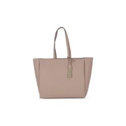 Torby na ramię Calvin Klein Jeans SIDED SHOPPER. Różowe torby damskie na zakupy Calvin Klein Jeans, bez wzorów, z jeansu, na ramię, bez dodatków. Za 639,27 zł.