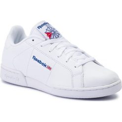 Buty Reebok - Npc II 1354 White/White. Białe półbuty męskie Reebok, ze skóry, klasyczne. W wyprzedaży za 209,00 zł.