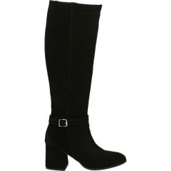 Kozaki - 2774 CAM NE52. Czarne buty zimowe damskie Venezia, ze skóry. Za 489,00 zł.