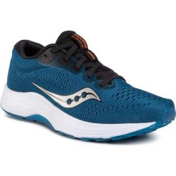 Buty SAUCONY - Clarion 2 S20553-1 Blu/Blk. Niebieskie buty sportowe męskie Saucony, z tworzywa sztucznego, bez zapięcia, do biegania. Za 399,00 zł.