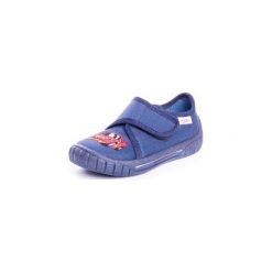 Superfit Boys Kapcie Bill ocean multi - niebieski - Gr.Moda (2 - 6 lat). Niebieskie buciki niemowlęce marki Superfit, z bawełny. Za 99,00 zł.