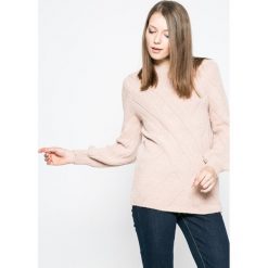 Only - Sweter Luv. Szare swetry klasyczne damskie ONLY, l. W wyprzedaży za 79,90 zł.