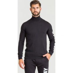 GOLF Ice Play VIRGIN WOOL. Czarne swetry męskie xxl, z wełny, z golfem. Za 364,50 zł.