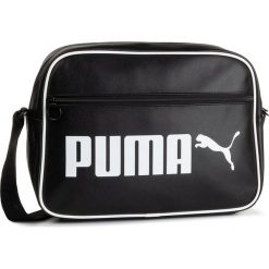 Torba PUMA - 766420 01. Czarne torby męskie skórzane Puma, bez wzorów, ze skóry ekologicznej, młodzieżowe. W wyprzedaży za 139,99 zł.