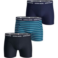 Björn Borg 3 - pak bokserek męskich Shorts BB Stripe 9999-1240 XL niebieski. Niebieskie bokserki męskie Björn Borg, bez wzorów. Za 179,00 zł.