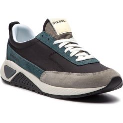 Sneakersy DIESEL - S-Kb Low Lace Y01880 P0375 H6927 Balsam Green/Black. Czarne sneakersy męskie Diesel, na co dzień, bez wzorów, ze skóry, eleganckie, bez zapięcia. Za 619,00 zł.