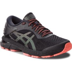 Buty ASICS - Gel-Kayano 25 Lite-Show 1012A036 Black/Black 001. Czarne buty sportowe męskie marki Asics, z tworzywa sztucznego, bez zapięcia, do biegania, asics gel kayano. W wyprzedaży za 539,00 zł.