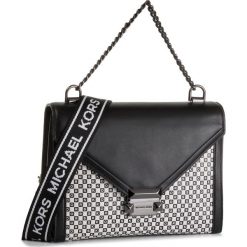 Torebka MICHAEL MICHAEL KORS - Whitney 30T9UWHL7R Blk/Opticwht. Czarne torebki klasyczne damskie MICHAEL Michael Kors, bez wzorów, ze skóry, klasyczne, bez dodatków. Za 1499,00 zł.