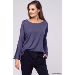 Bluzka z rękawem dzwon Tulip Look szary 738. Szare bluzki z odkrytymi ramionami Pakamera. Za 149,00 zł.