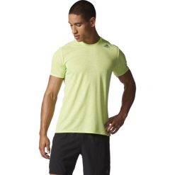 Adidas Koszulka Supernova S/S żółta r. S (AA2349). Żółte koszulki sportowe męskie marki ATORKA, xs, z elastanu. Za 49,99 zł.