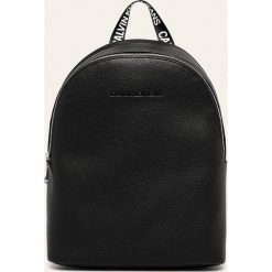 Calvin Klein Jeans - Plecak. Czarne plecaki damskie Calvin Klein Jeans, z nadrukiem, z poliesteru. Za 539,90 zł.