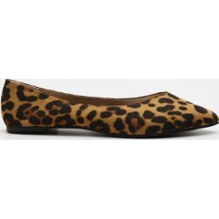 Baleriny - Wielobarwn. Szare baleriny damskie marki House, bez wzorów, bez obcasa. Za 49,99 zł.