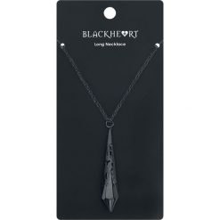 Blackheart Crystal Necklace Naszyjnik czarny. Czarne naszyjniki damskie marki Blackheart. Za 42,90 zł.