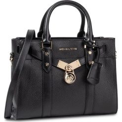 Torebka MICHAEL MICHAEL KORS - Nouveau Hamilton 30F9G0HS1L Black. Czarne torebki klasyczne damskie MICHAEL Michael Kors, bez wzorów, ze skóry, klasyczne, bez dodatków. Za 1569,00 zł.