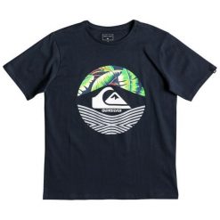 Quiksilver Koszulka Chłopięca Stomped On Ss 140 Ciemny Niebieski. Niebieskie t-shirty chłopięce Quiksilver, bez wzorów, z krótkim rękawem. Za 69,00 zł.