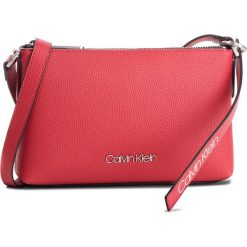 Torebka CALVIN KLEIN - Neat Ew Crossbody K60K604418 626. Czerwone listonoszki damskie marki Calvin Klein, ze skóry ekologicznej. Za 449,00 zł.