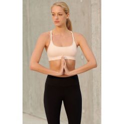 Etam - Biustonosz Marie. Różowe biustonosze sportowe damskie Etam, s, bez wzorów, z elastanu. W wyprzedaży za 59,90 zł.
