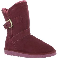Skórzane kozaki "Blume" w kolorze bordowym. Czerwone bez kategorii marki Buty Twoich ulubionych marek, ze skóry. W wyprzedaży za 257,95 zł.
