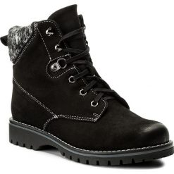 Trapery SERGIO BARDI - Pescina FW127269017DP 401. Czarne trapery damskie Sergio Bardi, ze skóry, bez obcasa, bez zapięcia. W wyprzedaży za 209,00 zł.