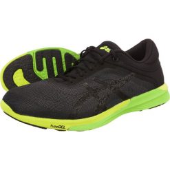 Buty skate męskie: Asics Buty męskie FuzeX Rush czarno-zielone r. 43.5 (T718N-9790)