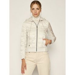 Kurtka przejściowa Max Mara Leisure 34860296. Białe kurtki damskie Max Mara Leisure, bez wzorów, z elastanu, bez kaptura. W wyprzedaży za 909,00 zł.