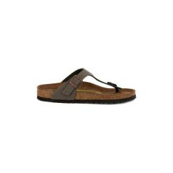Japonki Birkenstock GIZEH STONE. Zielone klapki damskie Birkenstock, bez wzorów, bez obcasa. Za 344,50 zł.
