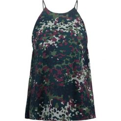 Topy damskie: Samsøe & Samsøe ELSA Top plum dotcamo
