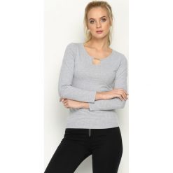 Szara Bluzka Crispy. Szare bluzki longsleeves Born2be, xl. Za 24,99 zł.