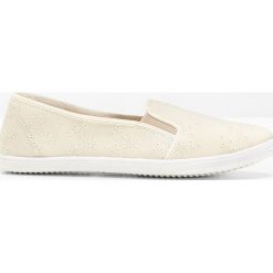 Baleriny bonprix piaskowy. Brązowe baleriny damskie bonprix, bez wzorów, sportowe, bez obcasa. Za 49,99 zł.