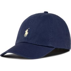 Czapka z daszkiem POLO RALPH LAUREN - Clsc Cap 323552489004 Nwt Nvy. Niebieskie czapki damskie Polo Ralph Lauren, bez wzorów, z bawełny. Za 159,00 zł.