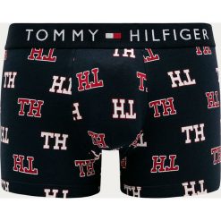 Tommy Hilfiger - Bokserki. Niebieskie bokserki męskie TOMMY HILFIGER, bez wzorów, z elastanu. Za 129,90 zł.