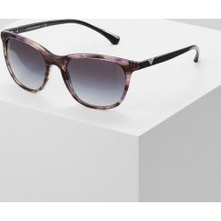 Emporio Armani Okulary przeciwsłoneczne acquerello violet. Szare okulary przeciwsłoneczne damskie Emporio Armani. Za 529,00 zł.