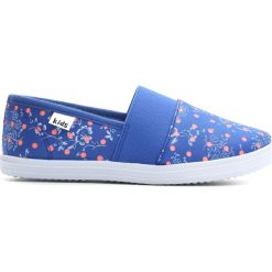 Niebieskie Tenisówki Dancing Feets. Niebieskie trampki dziewczęce Born2be, z materiału. Za 39,99 zł.