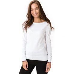 Tommy Hilfiger New Ivy Sweter Biały. Białe bluzy damskie TOMMY HILFIGER, xs, bez wzorów, z bawełny, bez rękawów, bez kaptura. Za 462,95 zł.