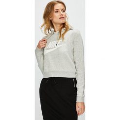 Nike Sportswear - Bluza. Różowe bluzy damskie z nadrukiem marki Nike Sportswear, s, z bawełny, z kapturem. W wyprzedaży za 189,90 zł.