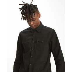 Levi's Barstow Western Koszula Czarny. Czarne koszule męskie Levi's®, s, bez wzorów, z bawełny, bez kołnierzyka, z długim rękawem. Za 343,95 zł.