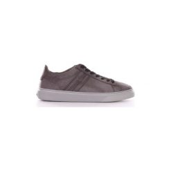 Buty Hogan HXM3650J310GZX. Szare trampki męskie Hogan, bez wzorów, bez zapięcia. Za 836,76 zł.