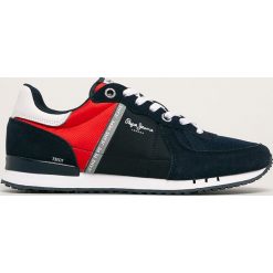 Pepe Jeans - Buty Tinker Zero ATH. Niebieskie sneakersy męskie Pepe Jeans, na sznurówki. Za 319,90 zł.