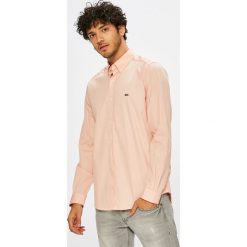 Lacoste - Koszula. Pomarańczowe koszule męskie marki Lacoste, s, z elastanu, klasyczne, z klasycznym kołnierzykiem, z długim rękawem. W wyprzedaży za 349,90 zł.