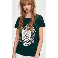 T-shirty damskie: T-shirt harry potter – Khaki