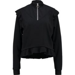 Bluzy rozpinane damskie: Even&Odd Bluza black