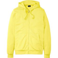 Bluza rozpinana z kapturem bonprix jasna limonka. Żółte bluzy męskie bonprix, s, z dzianiny, z kapturem. Za 74,99 zł.